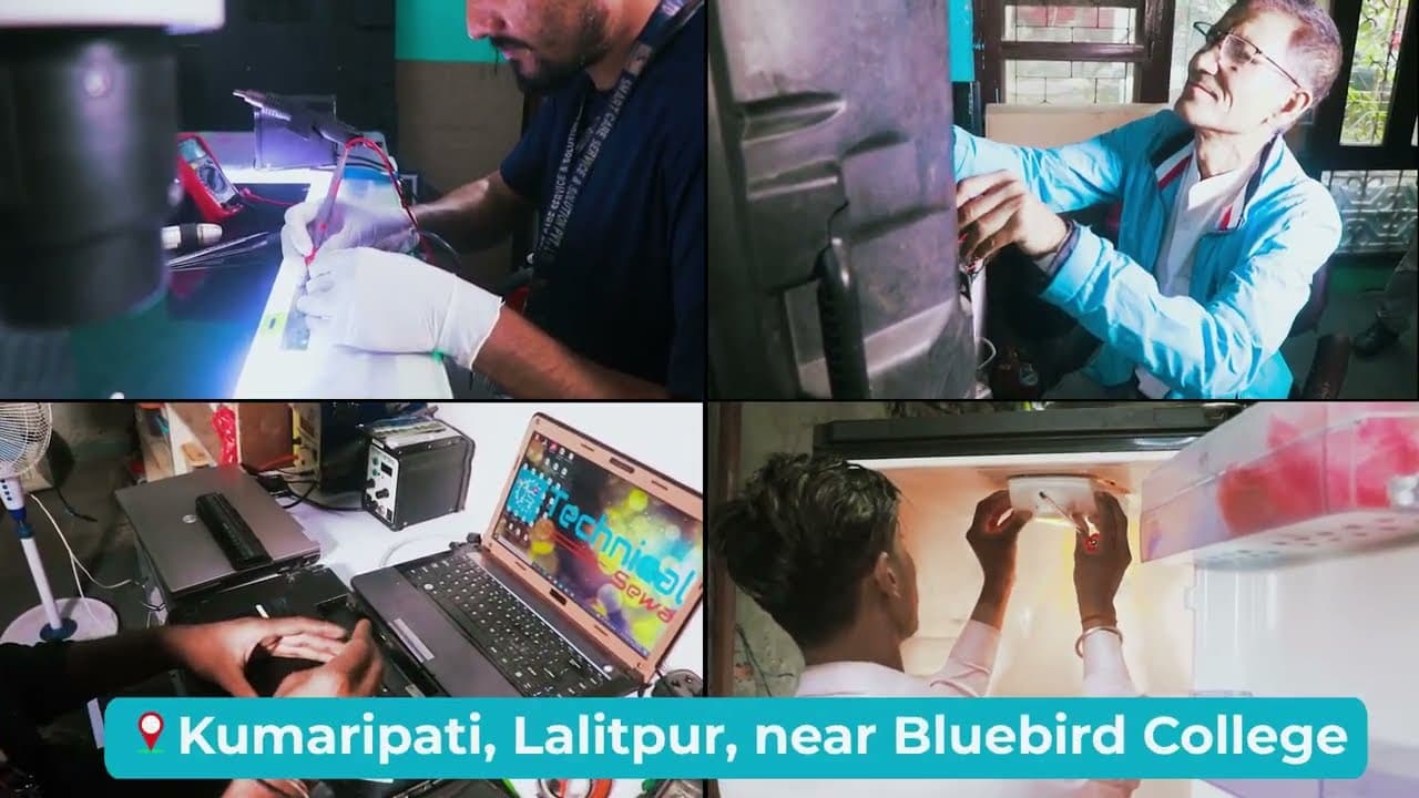 Air Purifier Repair Training Center, Kathmandu, Nepal Technical Sewa - Training Video